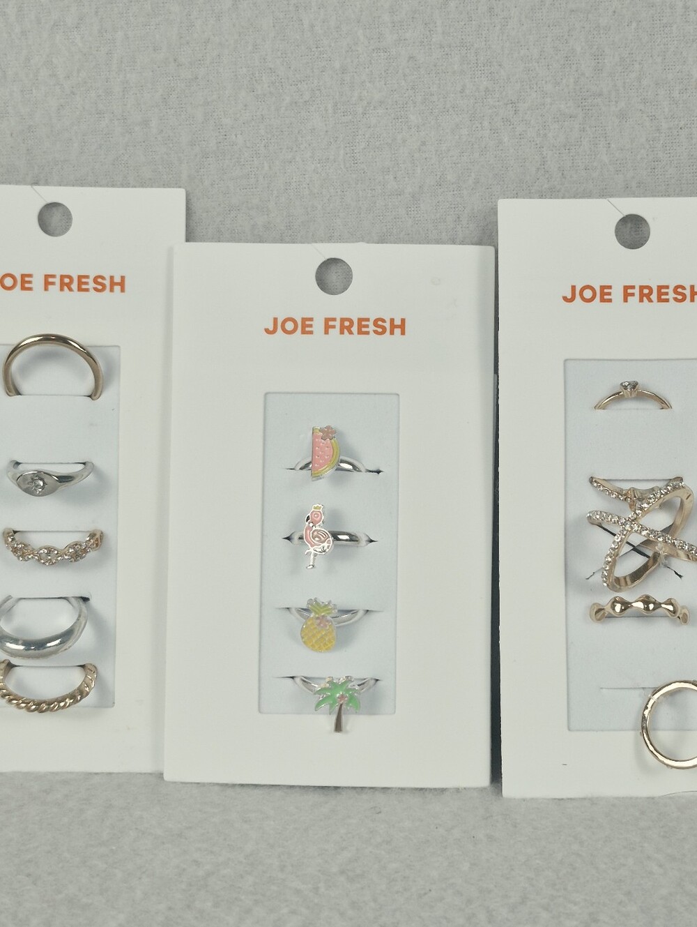 Joe Fresh Gold & Silver Tones Mixed Ring Set - Assorted Styles - Picture 11 of 12